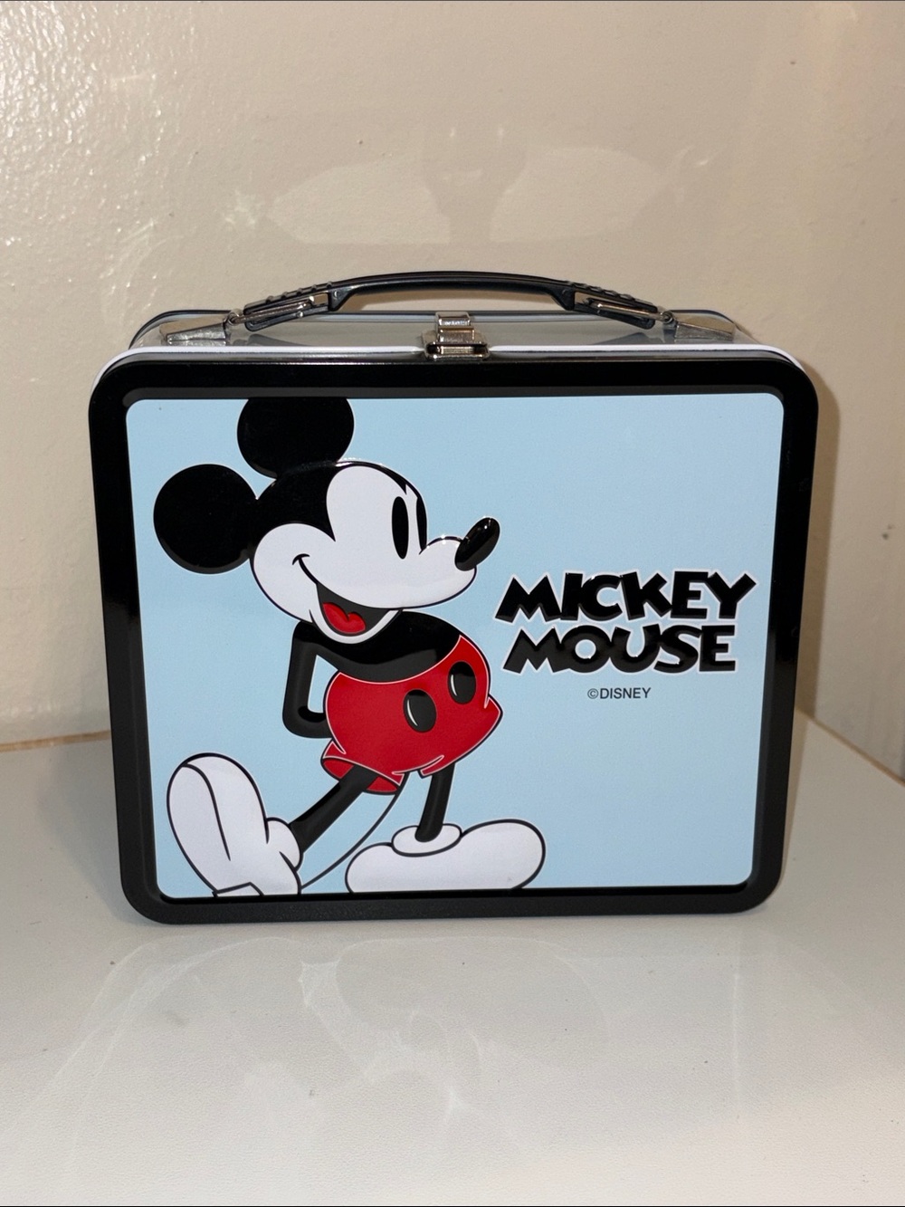 NEW Mickey Mouse metal Lunch box